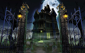 *** Dark and scary night ***, halloween, amerykanskie, swieta, okazjonalne HD wallpaper