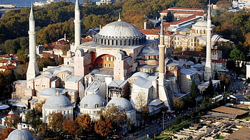 Hagia Sophia, Stunning views, Historical treasure, backgrounds HD wallpaper