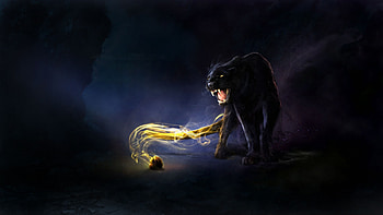 Pumas Art, puma, artist, digital-art HD wallpaper