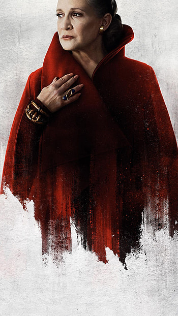Princess Leia, The Last Jedi, Sony Xperia HD phone wallpaper