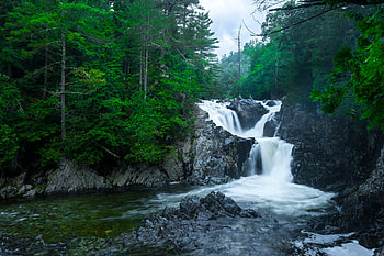 Nature, Rivers, Stones, Waterfall, Spray HD wallpaper
