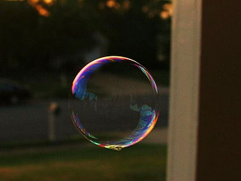 Bubble, beautiful, , macro-world HD wallpaper