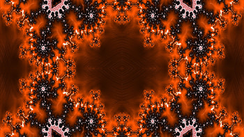 Trippy Psychedelic Fractal, trippy, psychedelic, aesthetic, red, dark, Abstract, fractal HD wallpaper