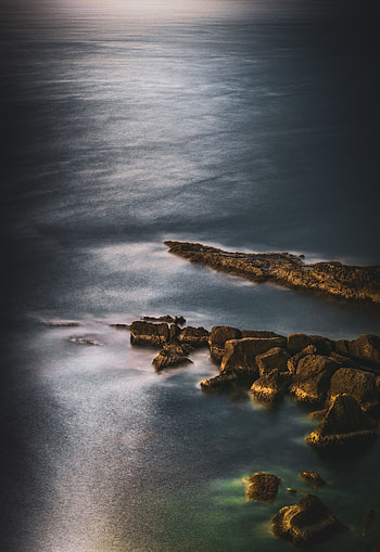 Athens, coast, rocks HD phone wallpaper