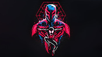 Spider Man 2099 Joins Forces With Miles Morales, spiderman-2099, spiderman, superheroes, artwork, digital-art, artstation HD wallpaper