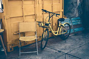 Miscellanea, Miscellaneous, Door, Bicycle HD wallpaper