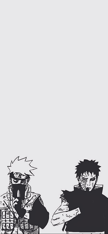 Kakashi & Obito HD phone wallpaper