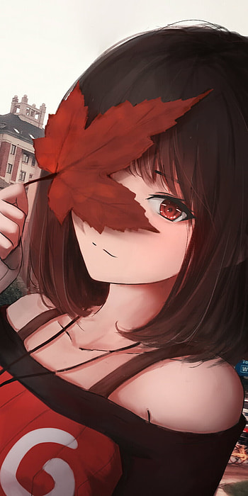 Scarlet Leaf — Original Anime , Anime, Original HD phone wallpaper