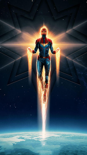 Captain Marvel (2022) movie HD phone wallpaper