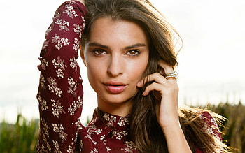 backgrounds, Emily Ratajkowski, Stunning , Celeb charm HD wallpaper