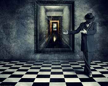 Mirror, cool, one HD wallpaper
