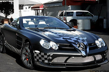 Mercedes SLR McL, tuning, mb, car, slr, mercedes HD wallpaper