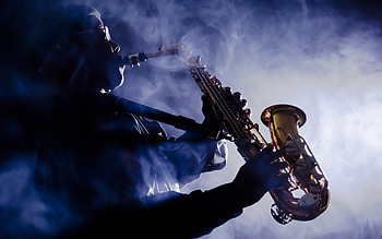 Saxo, Music, Smoke, Musician HD wallpaper
