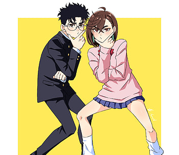 Dandadan Featuring Ken Takakura & Momo Ayase – Stylish Anime Duo, Anime, Dandadan, Ken Takakura, Momo Ayase HD wallpaper