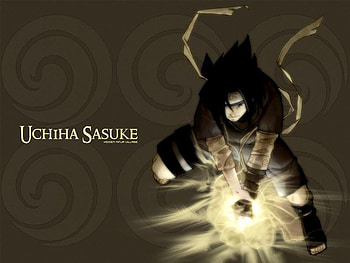 Yellow Chidori, chidori, naruto, sasuke uchiha HD wallpaper