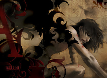 Alucard, anime, vampire, hellsing HD wallpaper