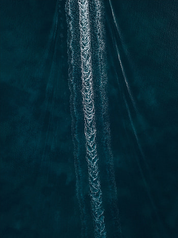 Nature, Water, Sea, Ripples, Ripple, Foam, Traces HD phone wallpaper