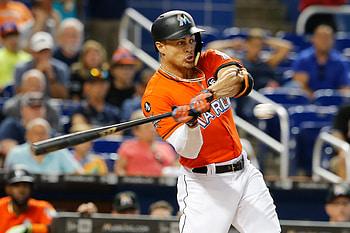Giancarlo Stanton, Nearing 61 homers HD wallpaper