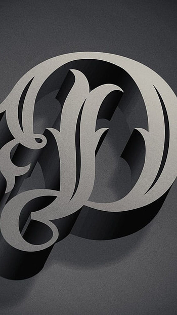 D Letter, Creative, alphabet HD phone wallpaper
