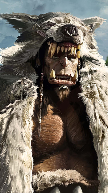 Durotan, Warcraft movie character HD phone wallpaper