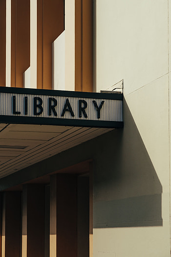 Words, Inscription, Sign, Signboard, Library HD phone wallpaper
