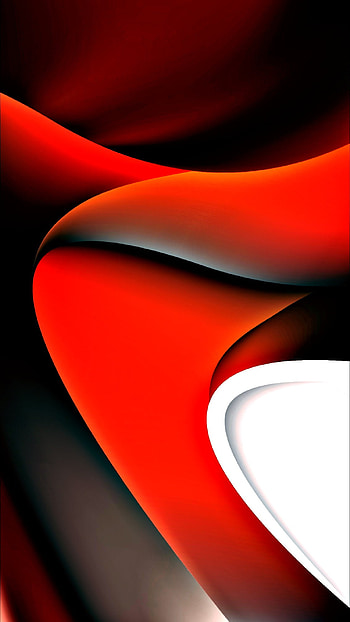 dsadsadsa, waves, new, texture, android, black, pattern, abstract, , orange, red, curves, shapes, design, smooth HD phone wallpaper