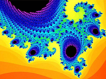 FRACTAL COLORFUL VIBRANT VIVID, vibrant, vivid, art, bright, colors HD wallpaper