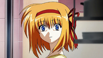 Crazy Kaede, kaede, scary, shuffle, fuyou, orange, crazy, creepy HD wallpaper