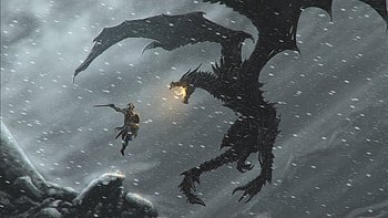 Games, Dragons, Elder Scrolls HD wallpaper