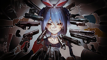 Usada Pekora | Fierce Hololive Anime Girl Vtuber, Usada Pekora, Anime, Virtual Youtuber, girl, hololive, anime girl HD wallpaper