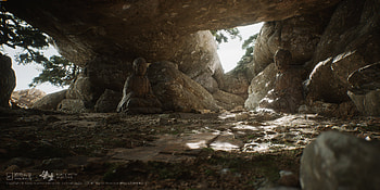 Black Myth: Wukong - Mystical Cave Scene, video game, Black Myth: Wukong HD wallpaper