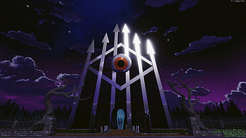 Building Halloween, Decentraland, Virtual world, Festive theme HD wallpaper