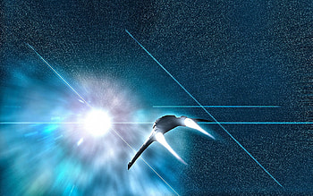Abstract, Shine, Light, Flight, Glow, Portal, Other Worlds HD wallpaper