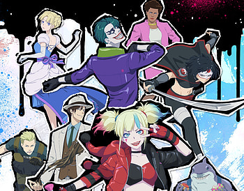 Anime, Suicide Squad Isekai, Harley Quinn, Joker HD wallpaper
