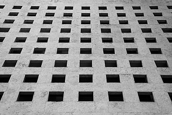 Building, Minimalism, Bw, Chb HD wallpaper