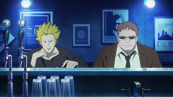 Banana Fish, banana, bar, fish, men HD wallpaper