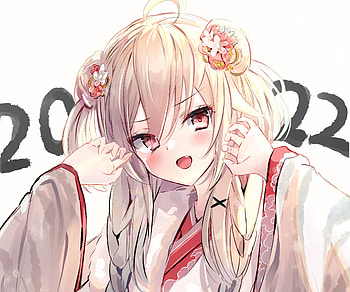 Anime, Girl, Blonde HD wallpaper
