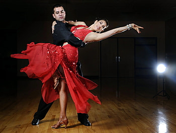 Ballroom dancers, Merengue Dance HD wallpaper