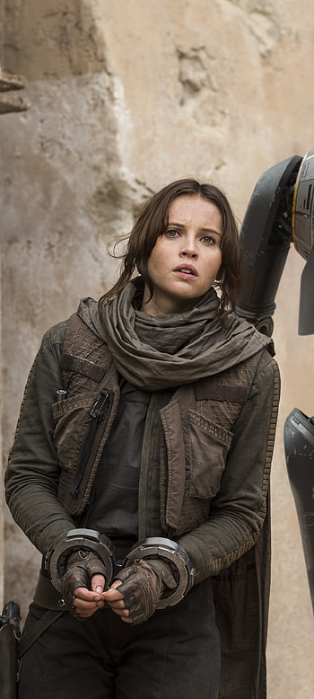 Felicity Jones, Rogue One, Star Wars, Movies HD phone wallpaper