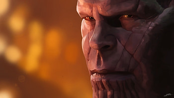 Thanos In Avengers Infinity War Artwork, thanos, superheroes, artwork, artstation, artist, movies, avengers-infinity-war HD wallpaper