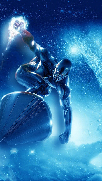 Silver Surfer comic, Marvel Comics art HD phone wallpaper