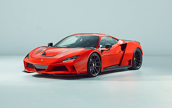 Novitec Ferrari 812 GTS, front view, exterior, red sports cars, Ferrari 812 GTS, red 812 GTS, Italian supercars, Ferrari HD wallpaper