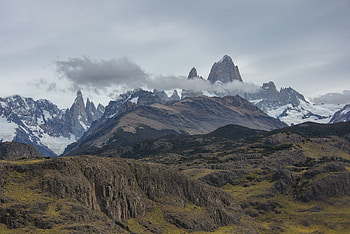 Landscape, Nature, Mountains, Rocks, Vertex, Tops, Cloud HD wallpaper
