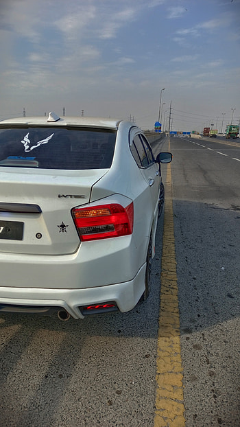 Honda city, sky, car HD phone wallpaper
