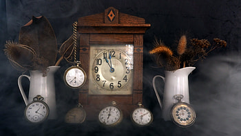 Still Life Clocks, Clocks, Still, Life HD wallpaper