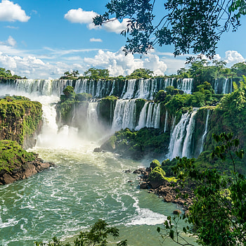 Iguazu Falls, Bucket list, Natural wonder, Travel HD phone wallpaper