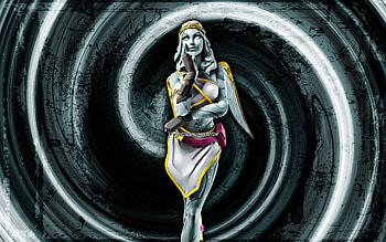 Stoneheart, blue grunge background, Fortnite, vortex, Fortnite characters, Stoneheart Skin, Fortnite Battle Royale, Stoneheart Fortnite HD wallpaper