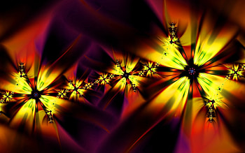 Abstract, Background, Petals, Colorful, Colourful HD wallpaper