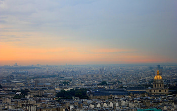 Landscape, Cities, Sky, Paris, Panorama HD wallpaper