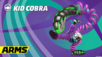 Kid Cobra Spiral Strike — ARMS Ultra HD wallpaper